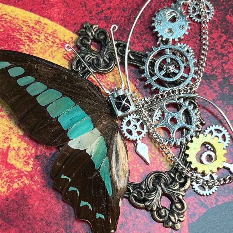 Art Craft Animals - Steampunk Butterfly Frame DIY Kit Real