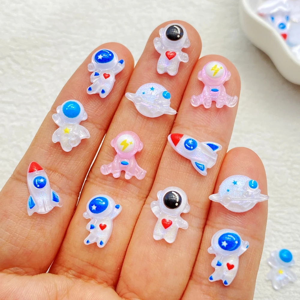 50Pcs Resin Cartoon Mini Shini - Art And Craft Rocket recension och pris
