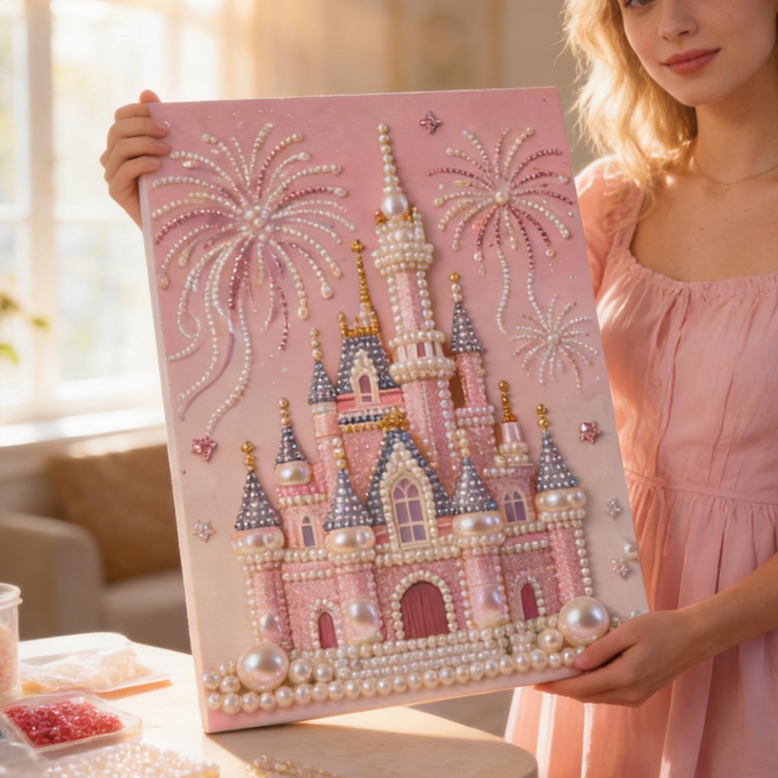 DIY Pearl Painting Kit Beaded  - Art Craft Holiday recension och pris