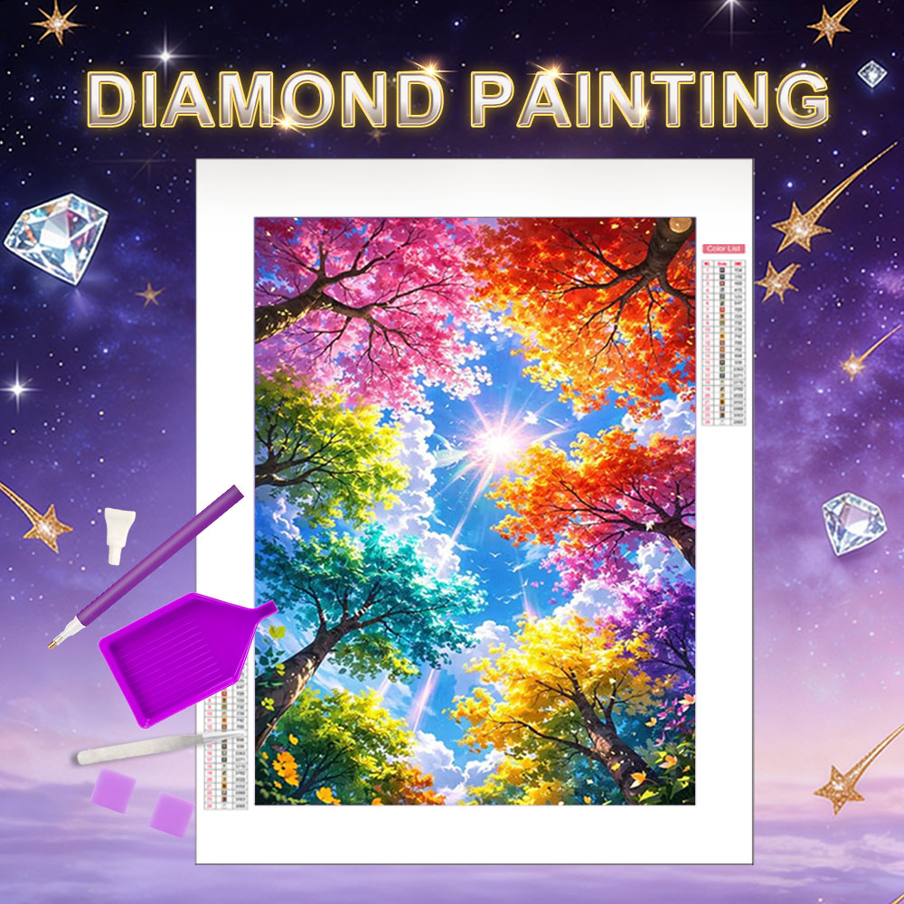 HUACAN Diamond Painting Tree L - Art And Craft Autumn recension och pris