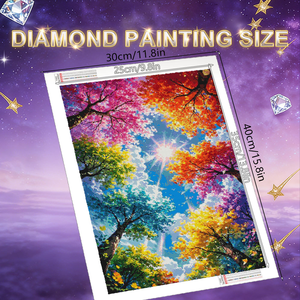HUACAN Diamond Painting Tree L - Art And Craft Autumn recension och pris
