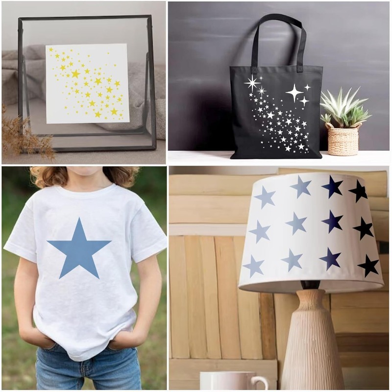 Versatile Shining Star Shape S - Art Craft Background recension och pris
