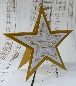 Pentagram Metal Cutting Dies N - Stencil Cutting Plotter recension och pris