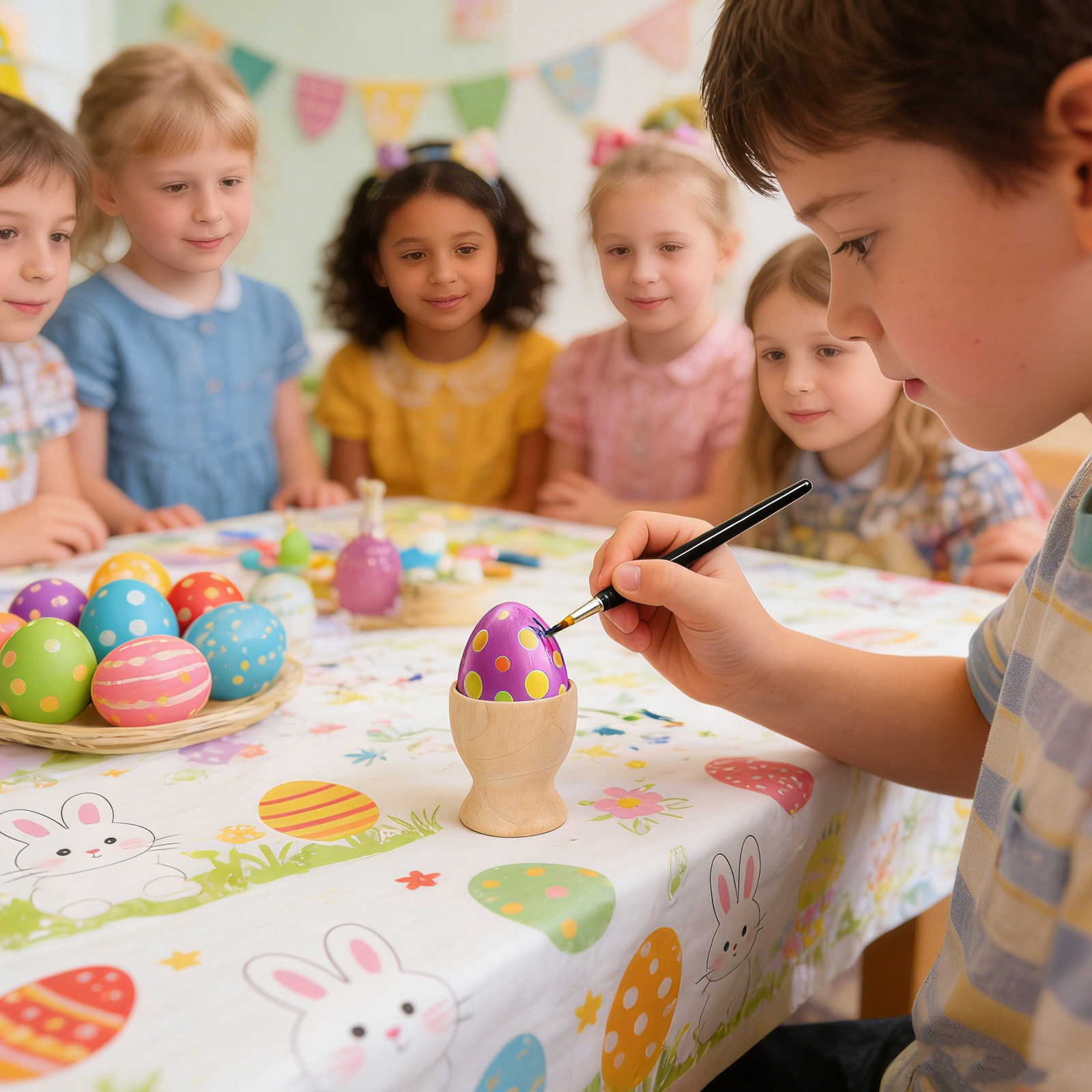 12Pcs Blank Wood Egg Stand Cup - Art Craft Activities For Preschoolers recension och pris