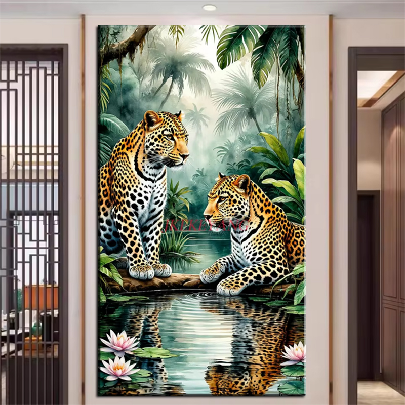 New Jungle Forest Landscape 5D - Art And Craft Jungle recension och pris