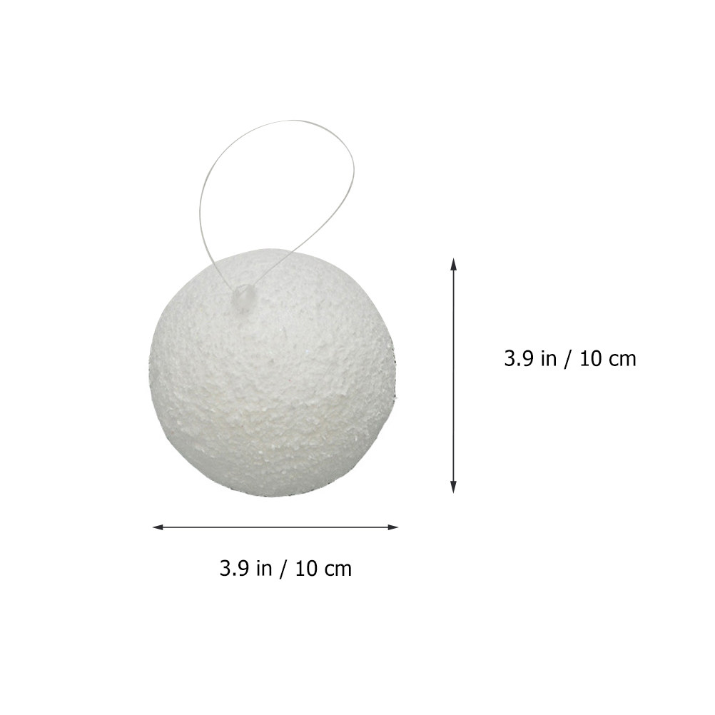 6Pcs White Xmas Set Dense Craf - Art Craft Holiday recension och pris