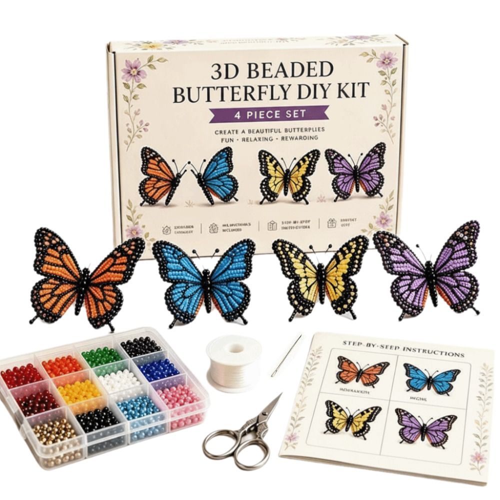 Tiny Beads 3D Beaded Animal Ki - Art Craft Animals recension och pris