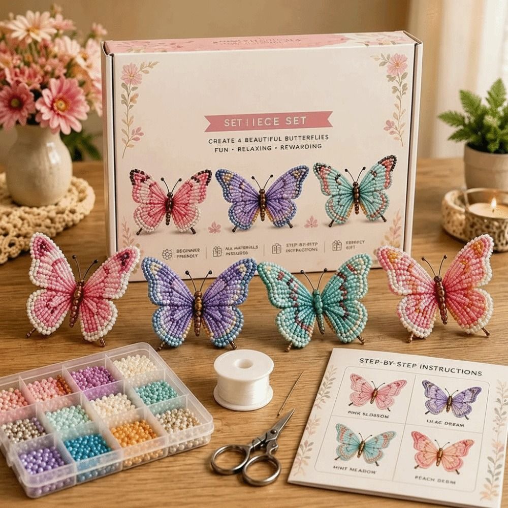 Tiny Beads 3D Beaded Animal Ki - Art Craft Animals recension och pris