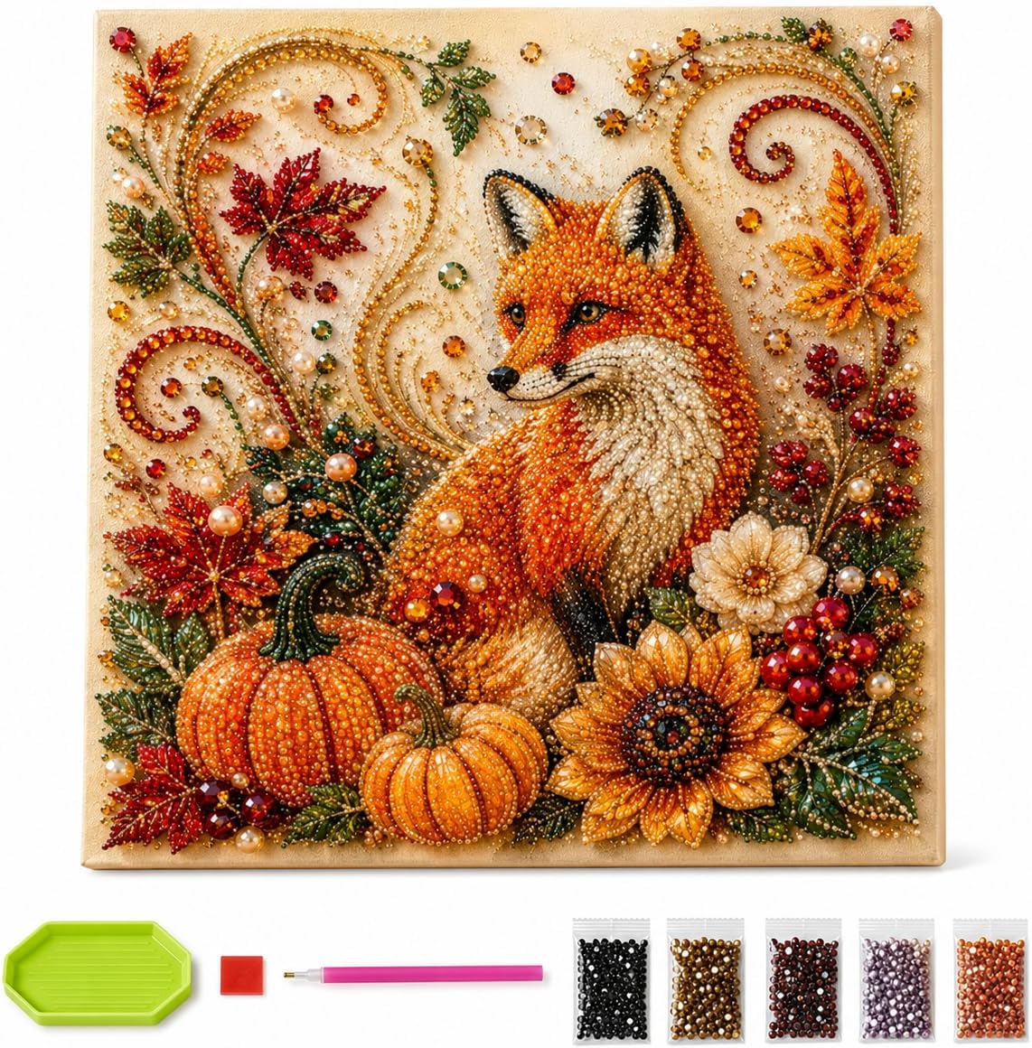 Autumn Diamond Pearl Painting  - Art And Craft Autumn recension och pris