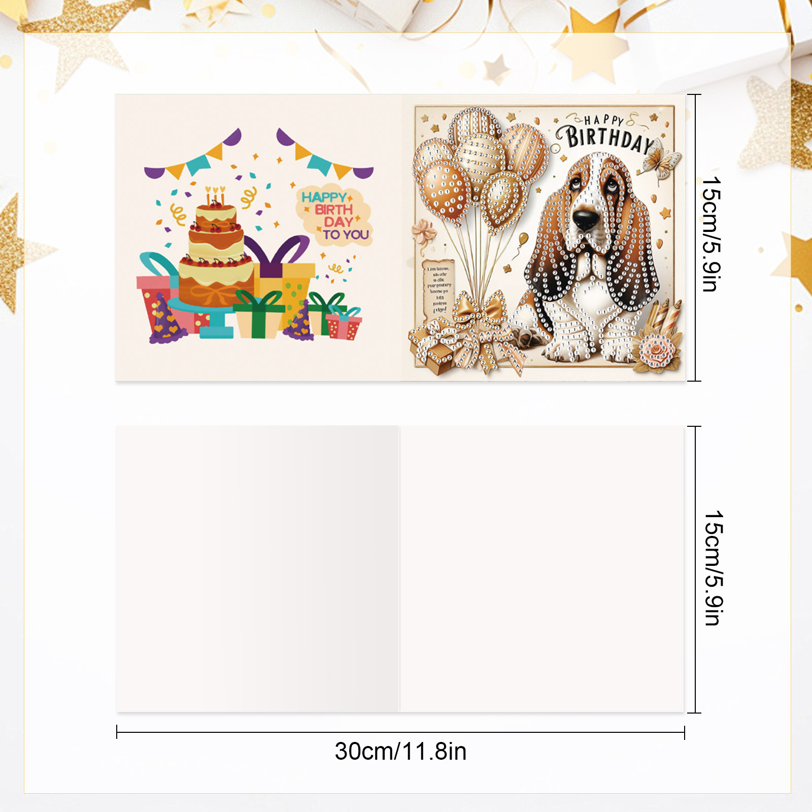 6 Pcs Diamond Art Painting Gre - Art Craft Animals recension och pris