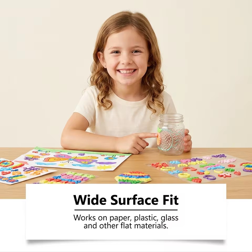 Puffy Popcorn Pen Set, Smooth  - Art Craft Easy recension och pris