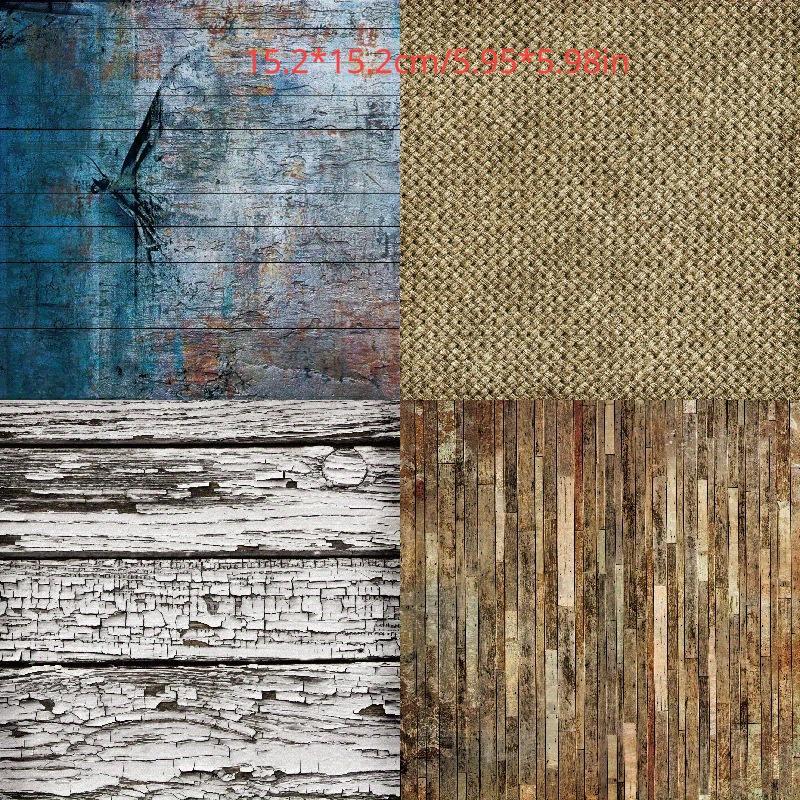 24 Sheets/Set Vintage Craft Pa - Art Craft Background recension och pris