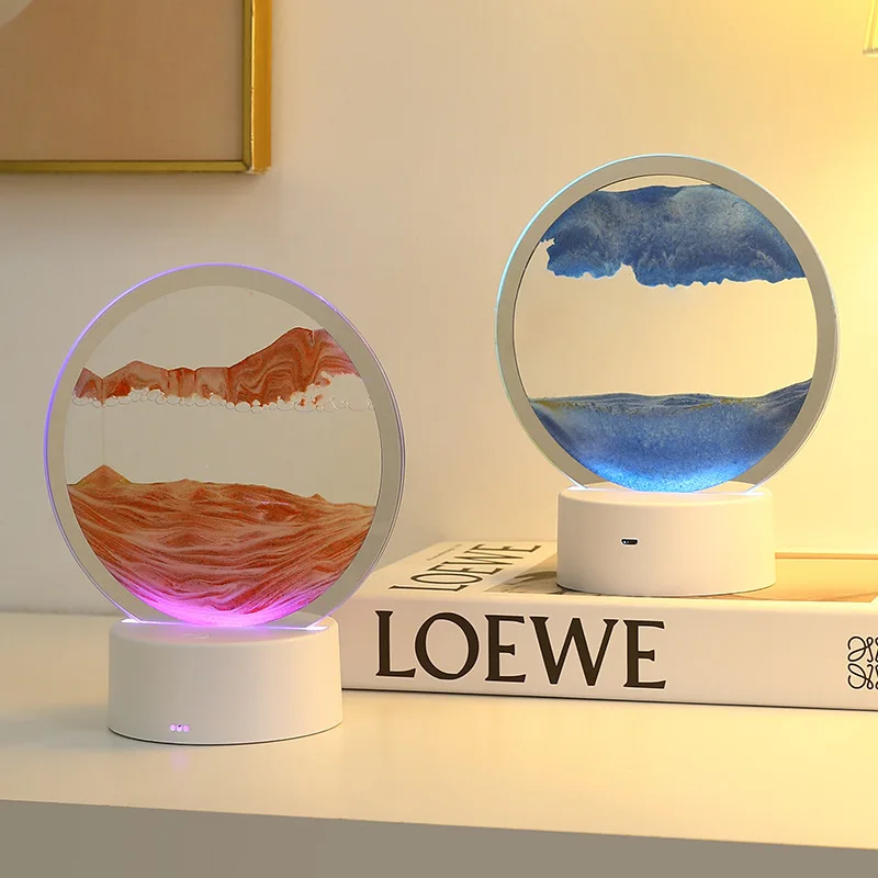 LED 16 Colors 3D Sandscape Lam - Art Craft Movement recension och pris