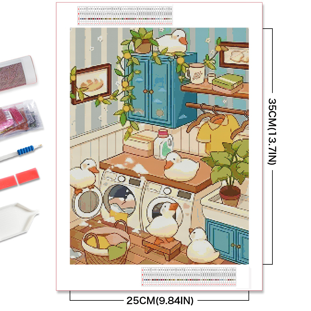 EverShine Full Square Round Di - Art Craft Duck recension och pris