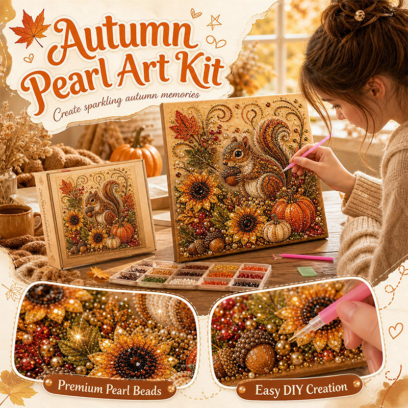 Autumn Painting Pearl Art DIY  - Art And Craft Autumn recension och pris