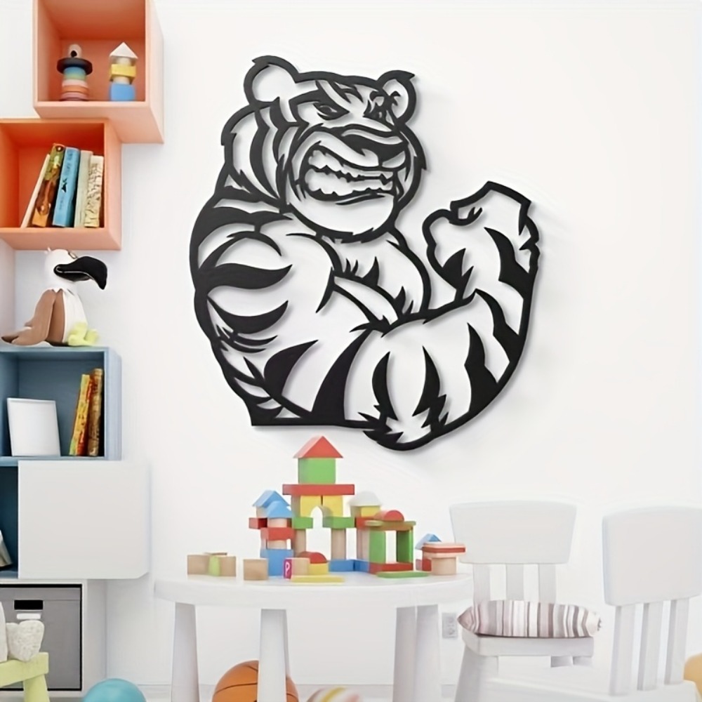 CIFBUY Metal Wall Art Fierce T - Art And Craft Jungle recension och pris