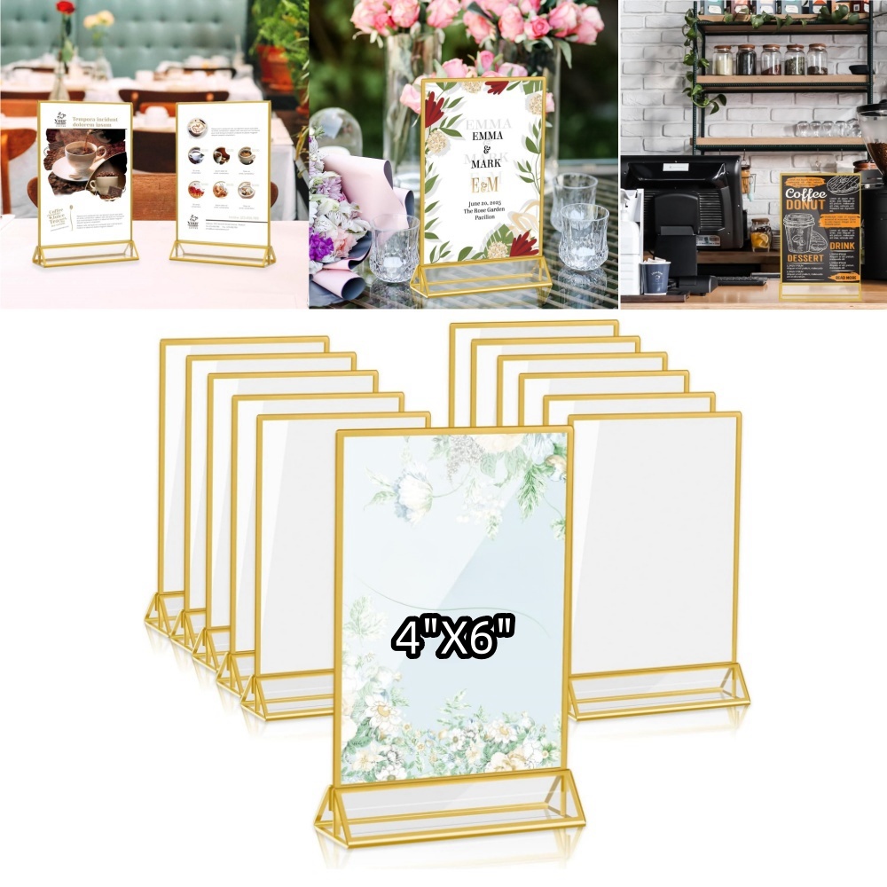 4x6inch Acrylic Sign Holder Wi - Art Craft Movement recension och pris