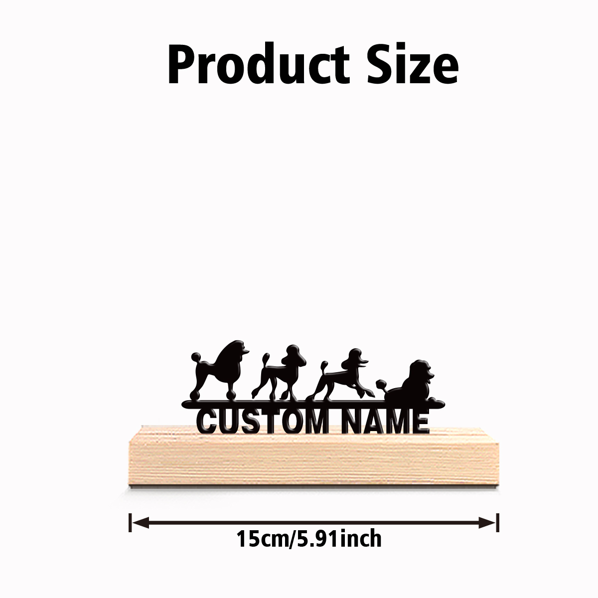 1pc Modern cute animals Person - Art Craft Animals recension och pris
