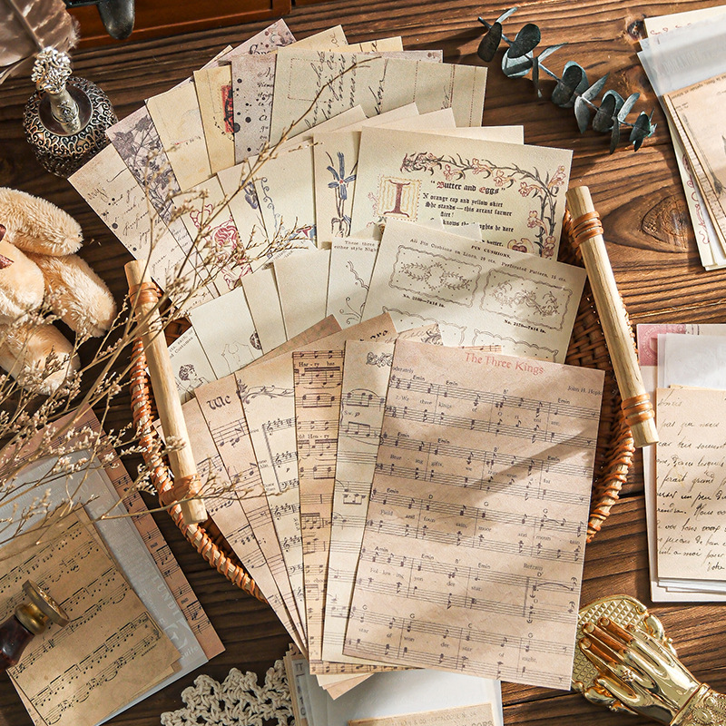 Vintage Scrapbooking Craft Pap - Art Craft Background recension och pris