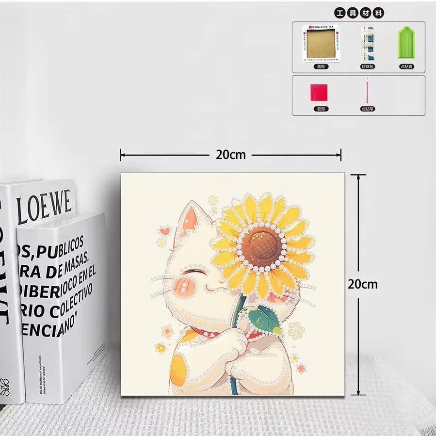 Owl Diamond Pearl Art DIY Pain - Art Craft Animals recension och pris