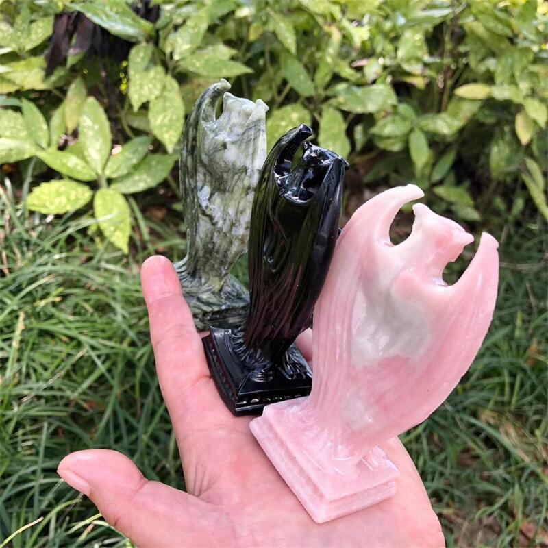 10CM Natural Quartz Stone Garg - Art Craft Holiday recension och pris