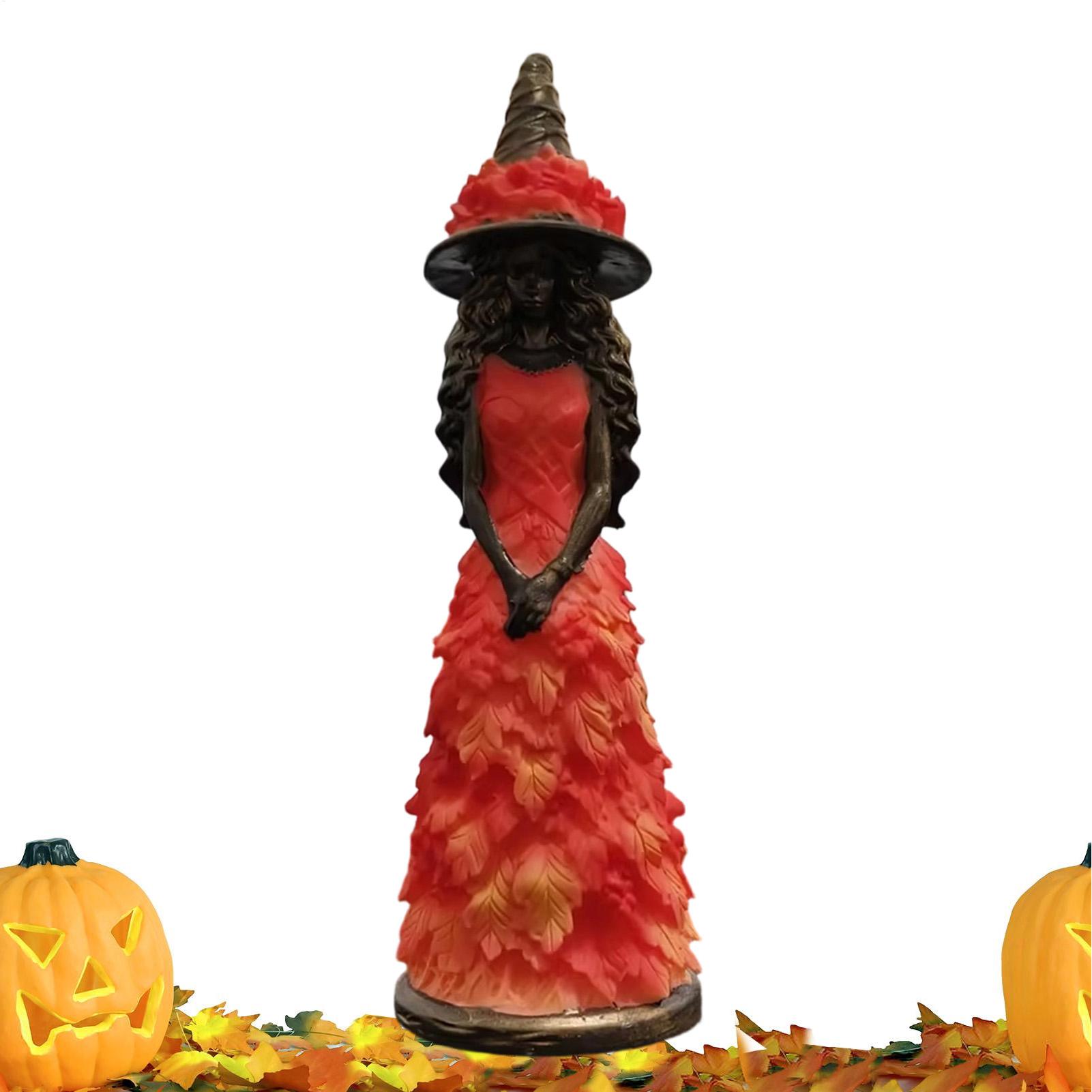Witch Statue Halloween Gothic  - Art And Craft Autumn recension och pris