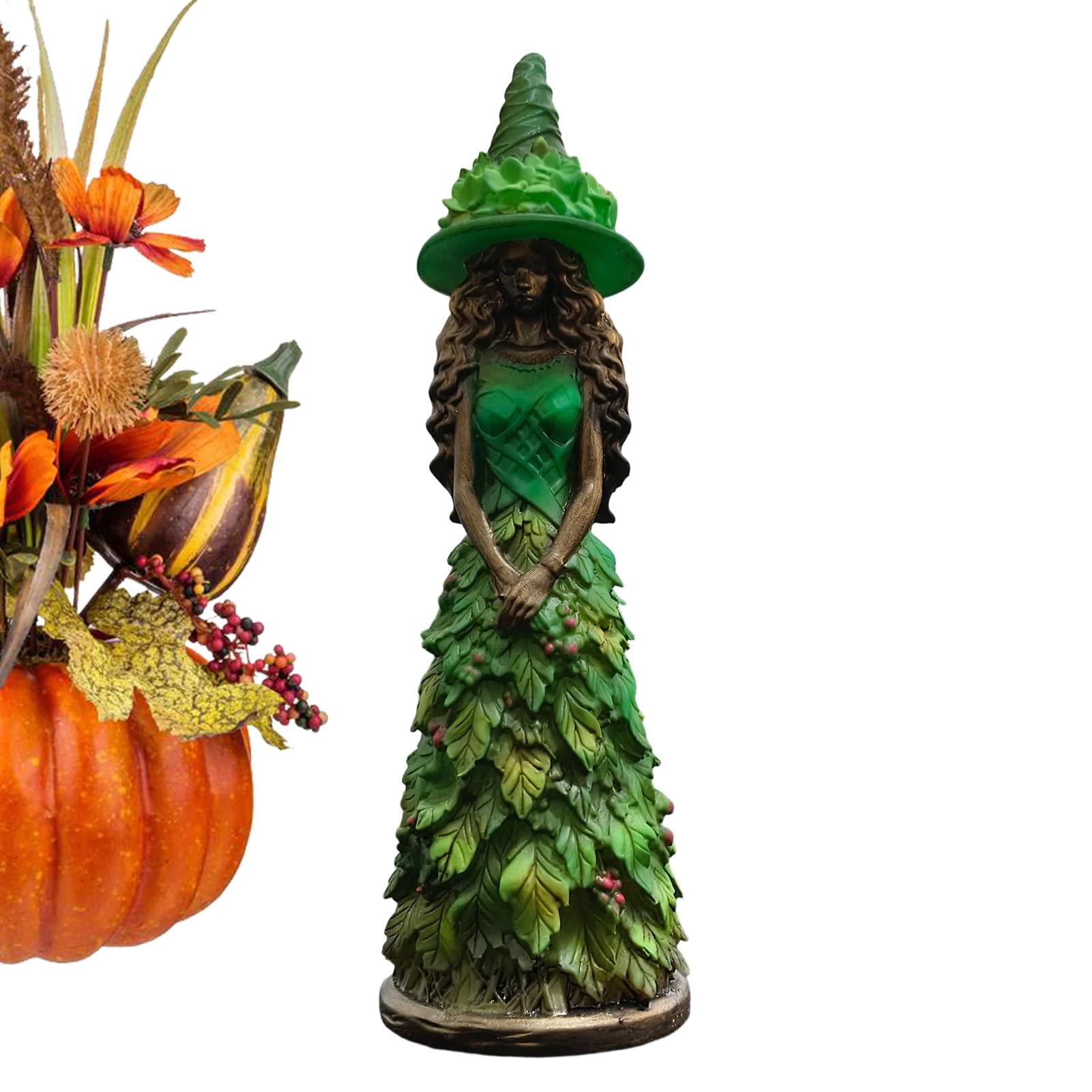 Witch Statue Halloween Gothic  - Art And Craft Autumn recension och pris