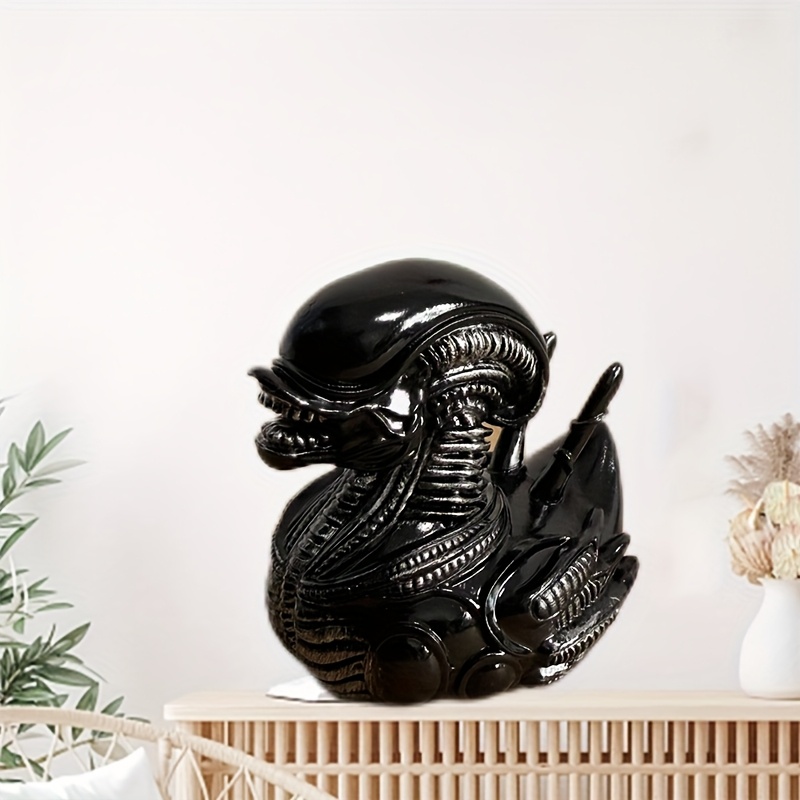 Alien Duck Resin Statue，Evil A - Art Craft Duck recension och pris