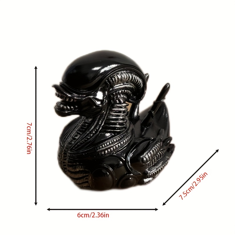 Alien Duck Resin Statue，Evil A - Art Craft Duck recension och pris