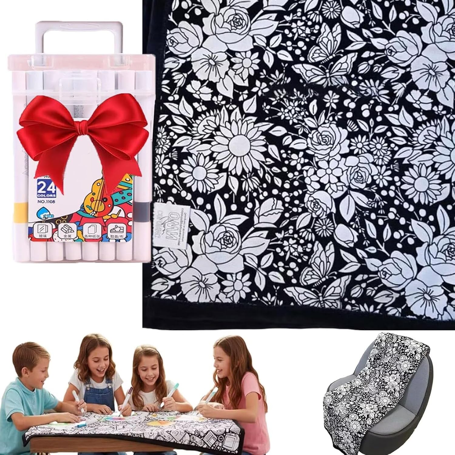 Color Your Own Blanket Washabl - Art Craft Holiday recension och pris