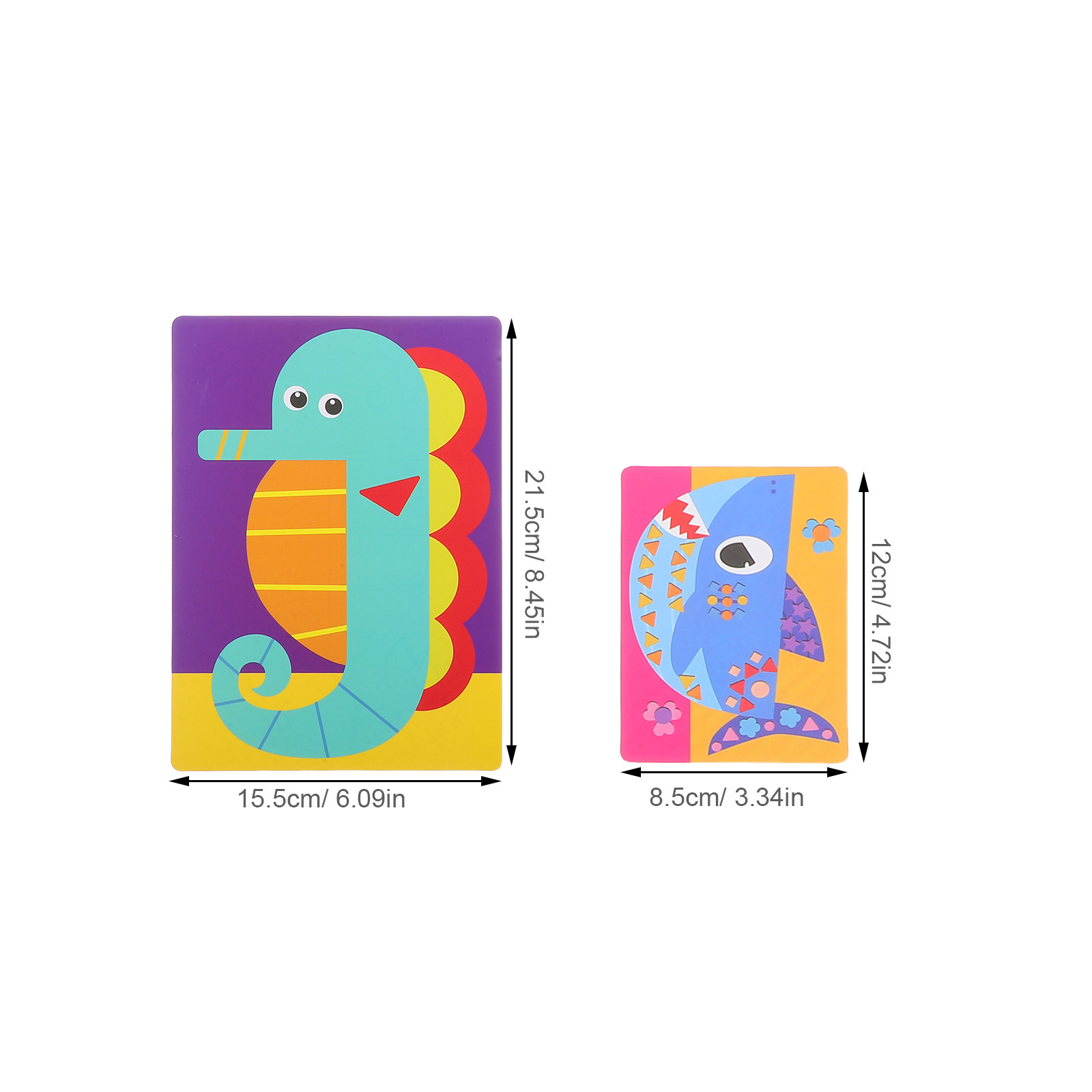 1Set Vibrant 3D Eva Animal Sti - Art Craft Activities For Preschoolers recension och pris