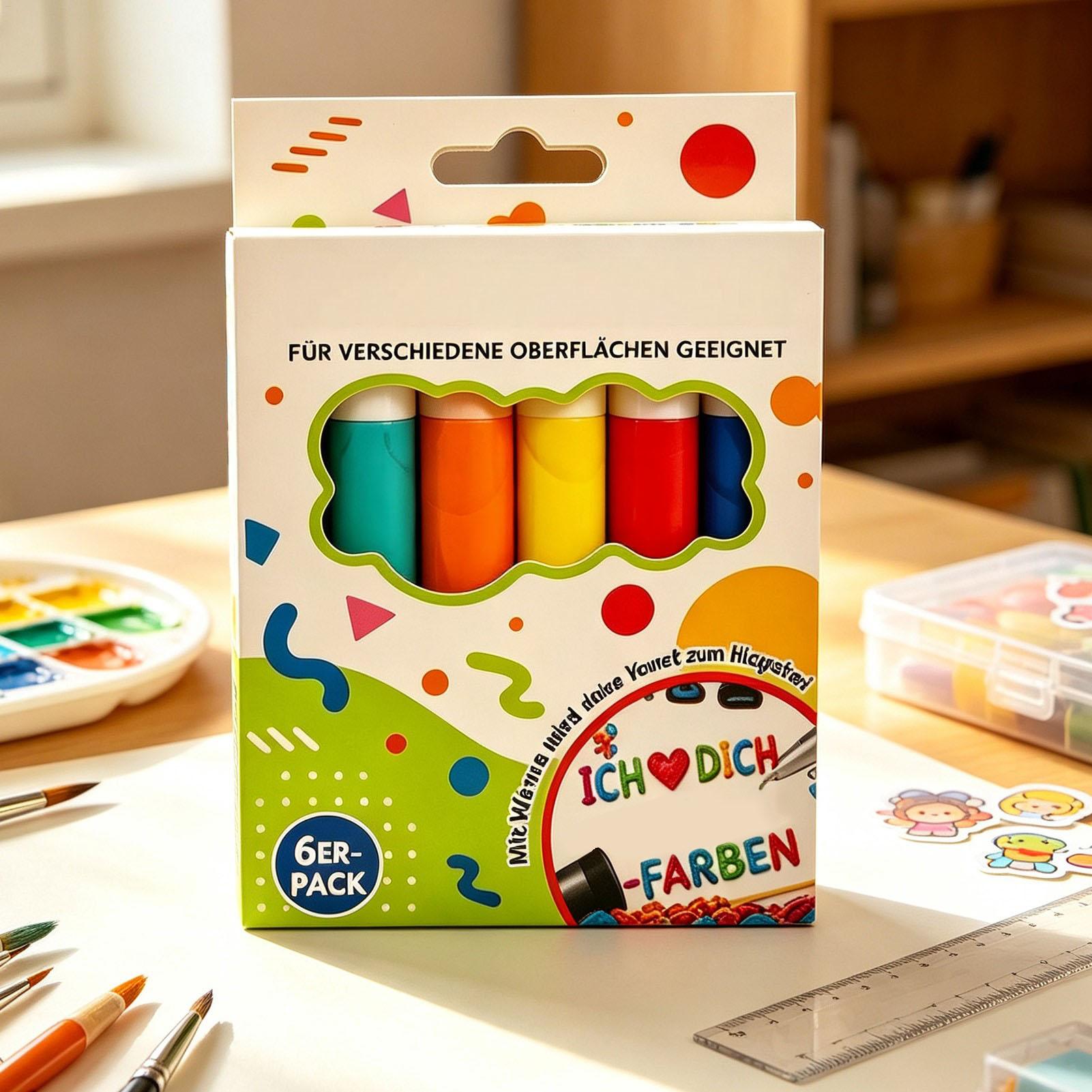 Bubble Pen 6/12 Piece Art Draw - Art Craft Holiday recension och pris