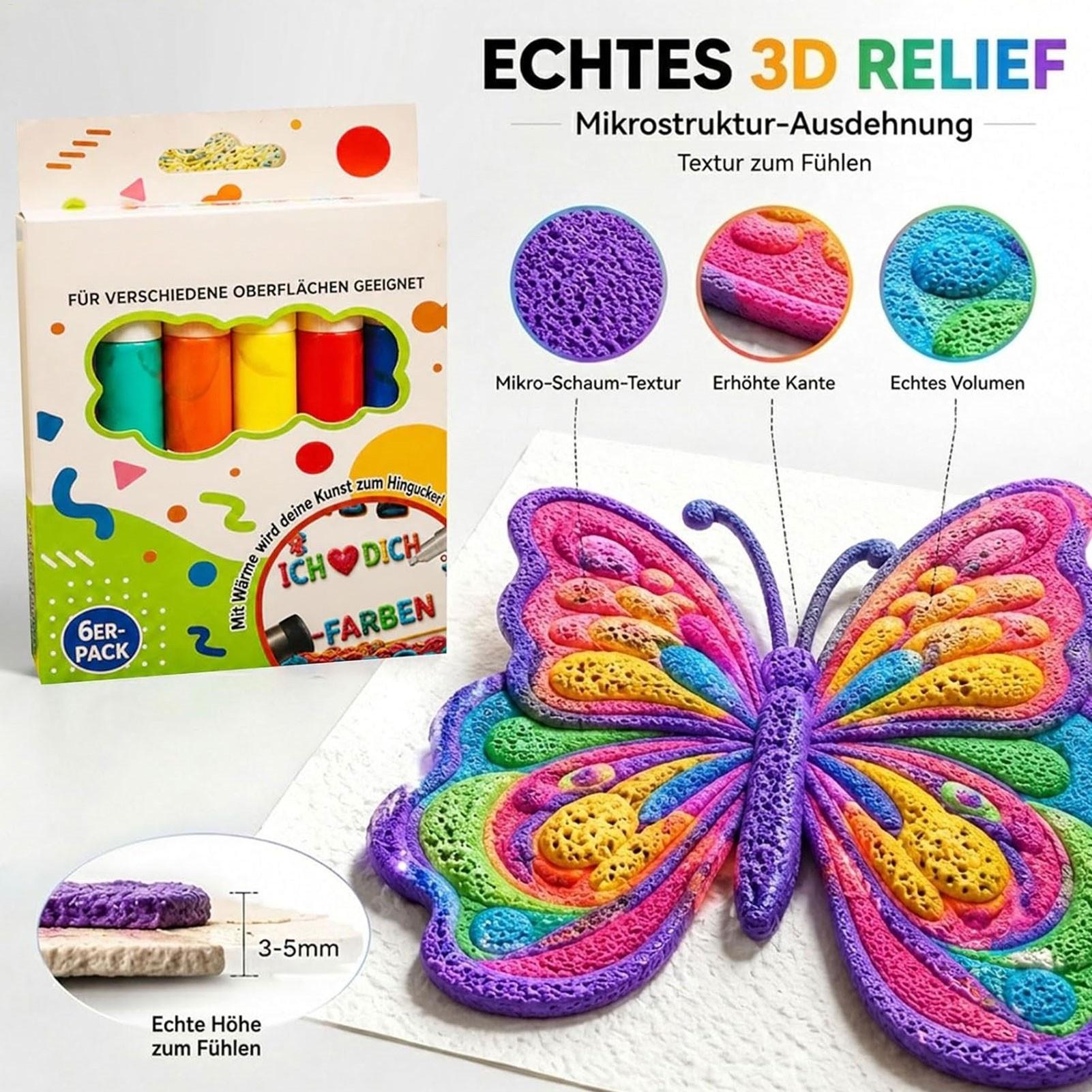 Bubble Pen 6/12 Piece Art Draw - Art Craft Holiday recension och pris