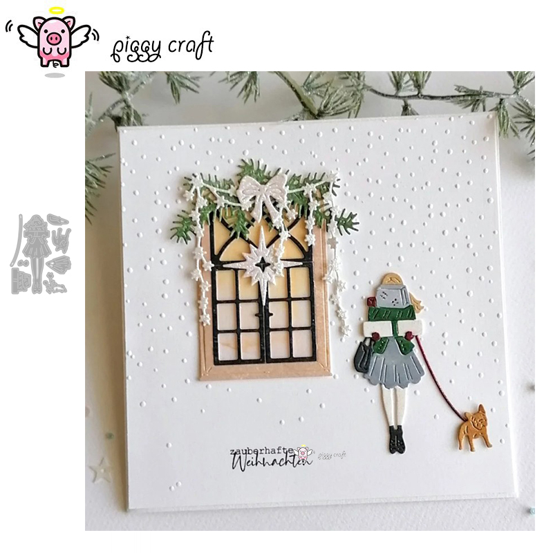 Piggy Craft metal cutting dies - Stencil Cutting Plotter recension och pris