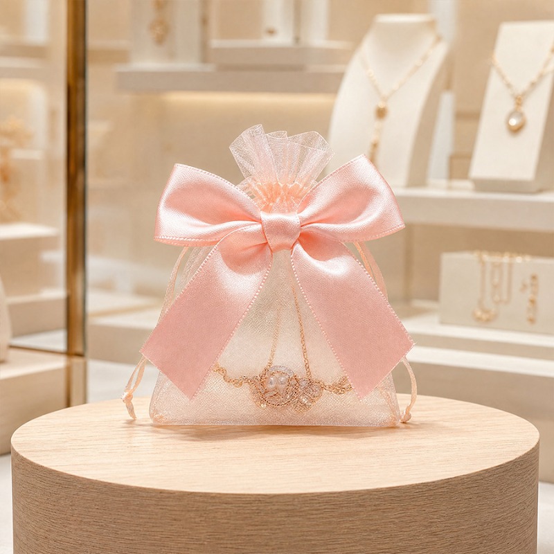 10/20pcs Pink Bow Gift Bags Tr - Art Craft Holiday recension och pris