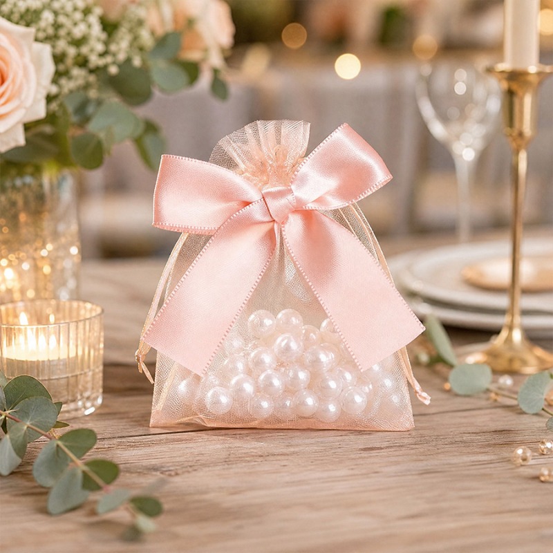 10/20pcs Pink Bow Gift Bags Tr - Art Craft Holiday recension och pris