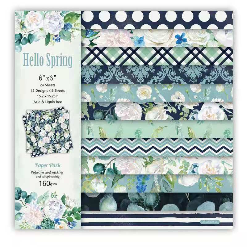 Spring Colors Craft Paper Pads - Art Craft Background recension och pris