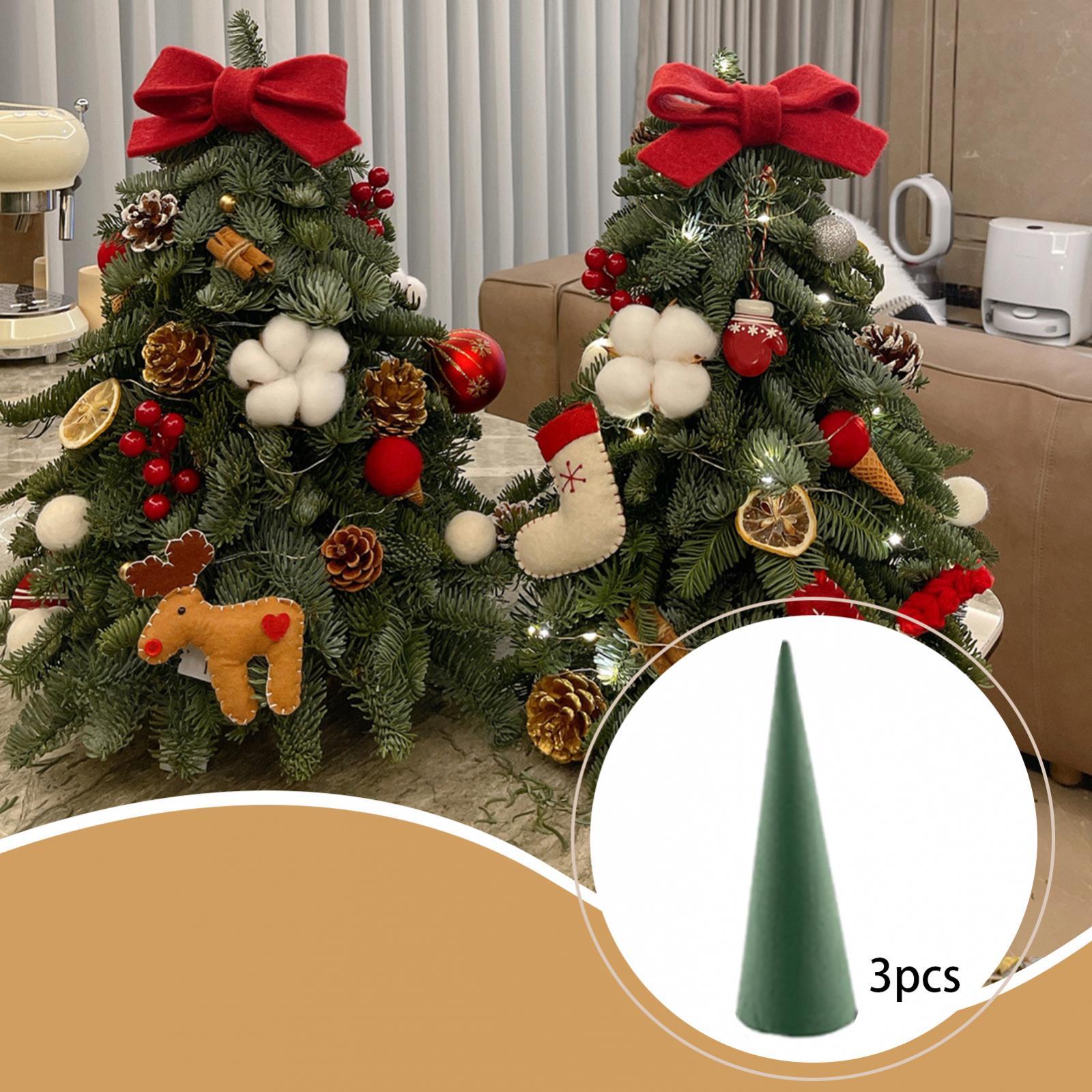 Floral Christmas Tree Cone Ver - Art Craft Holiday recension och pris