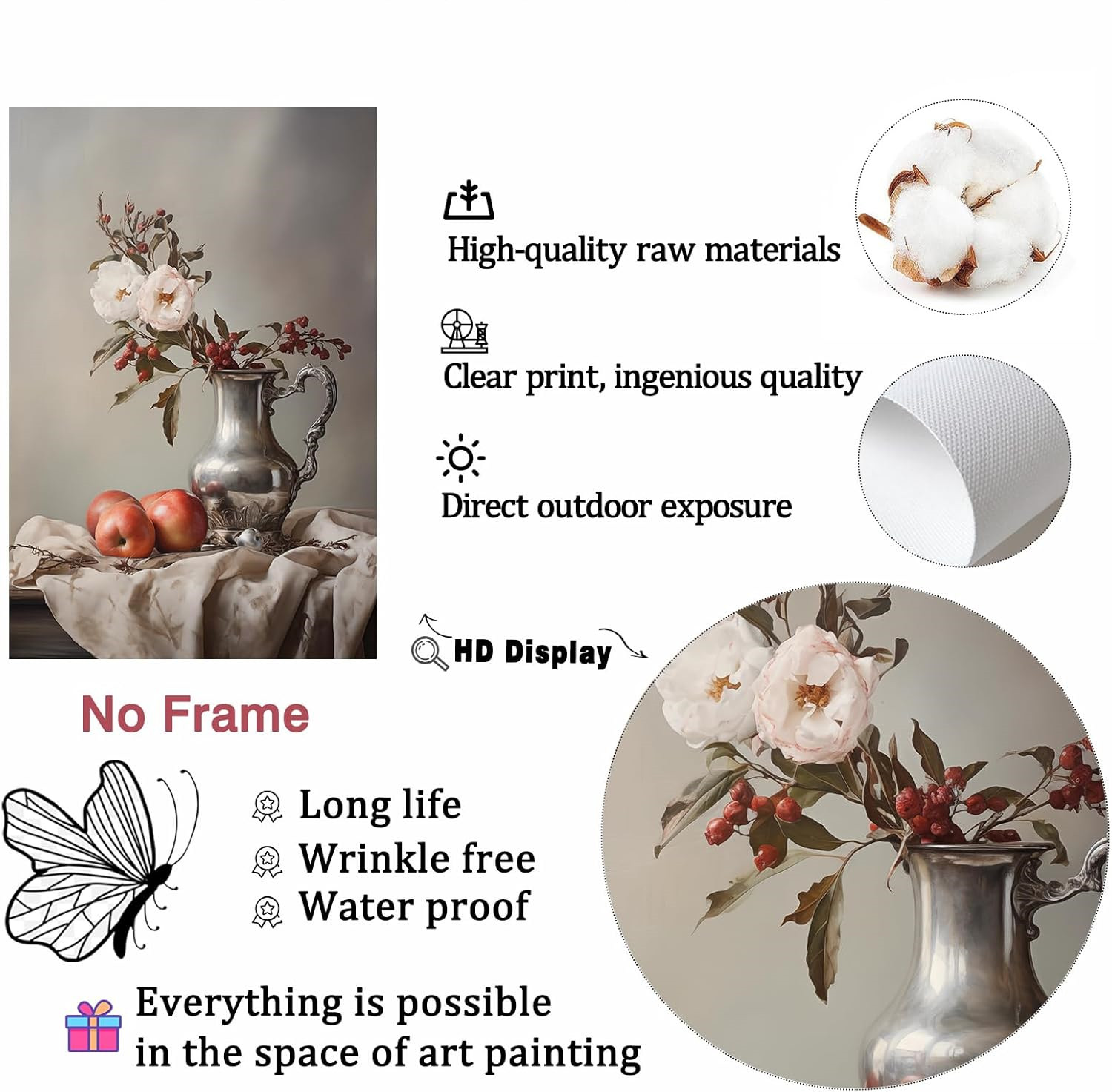 Enchanting Anime Wall Art Canv - Art Craft Movement recension och pris