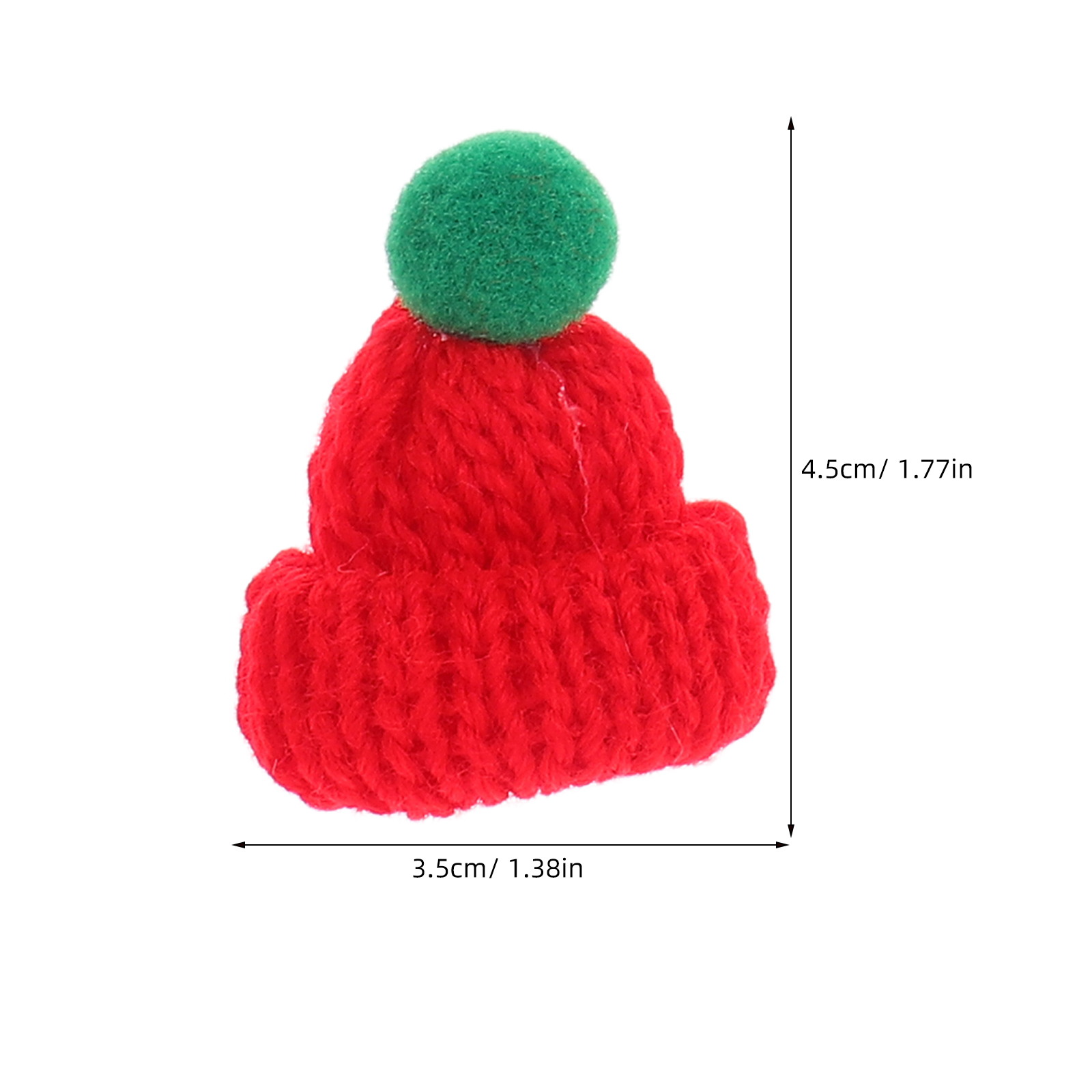 60Pcs Mini Knit Hats for Craft - Art Craft Holiday recension och pris